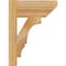 Ekena Millwork Balboa Slat Rough Sawn Outlooker, Western Red Cedar, 6"W x 12"D x 16"H OUT06X12X16BOA06RWR - alternate 2